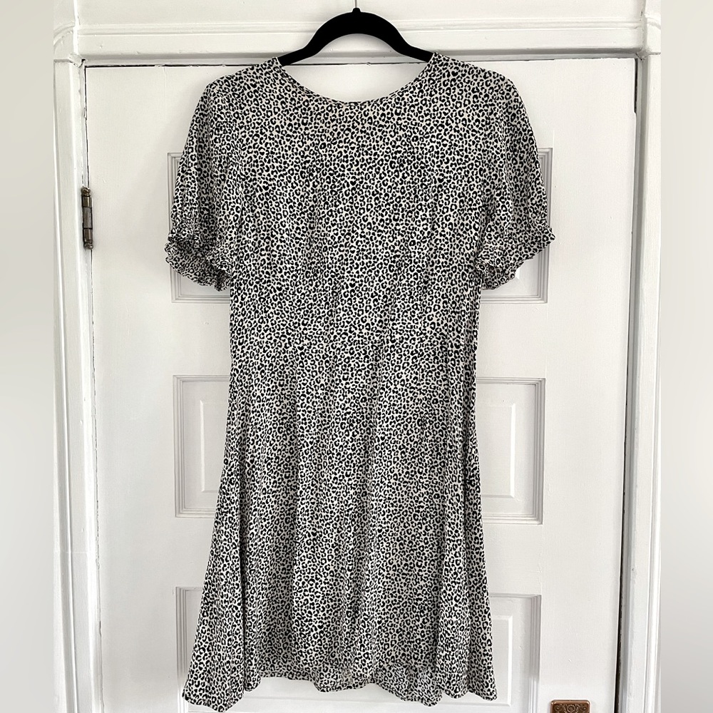 BP. Animal print mini dress